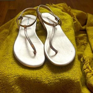 Splendid Rose Gold Sandals